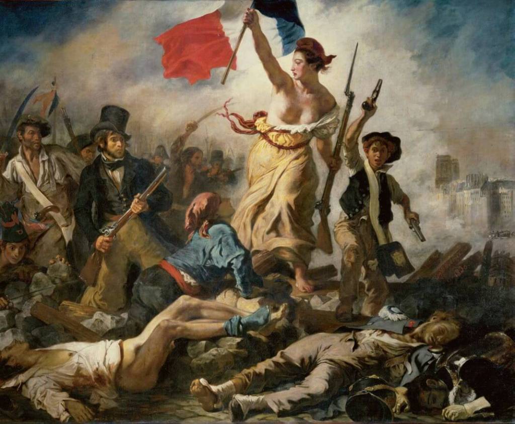 La libertad guiando al pueblo