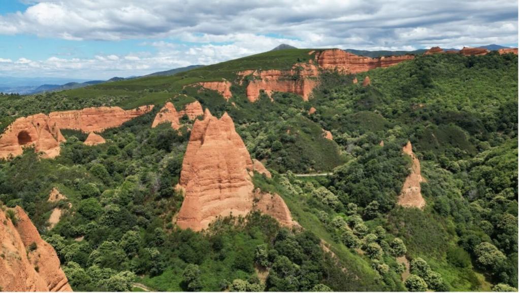Figura 2. Panorámica de Las Médulas.