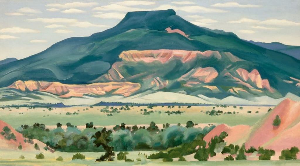 Mi patio delantero, verano, de Georgia O'Keeffe