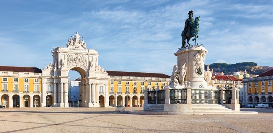 Plaza del Comercio en Lisboa