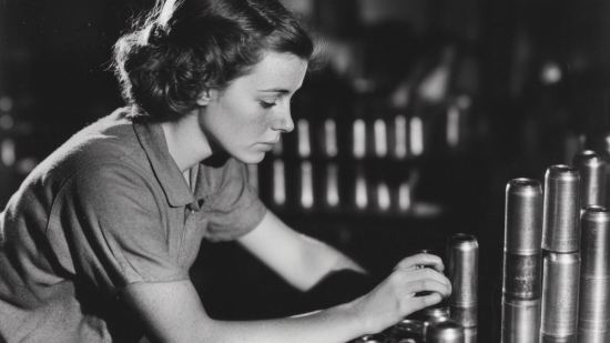 El esfuerzo de las mujeres en la guerra