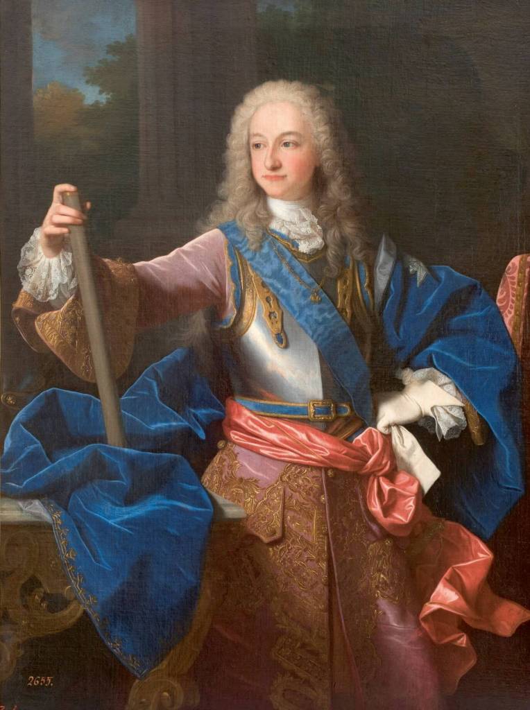 Retrato de Luis I como rey de España, de Jean Ranc