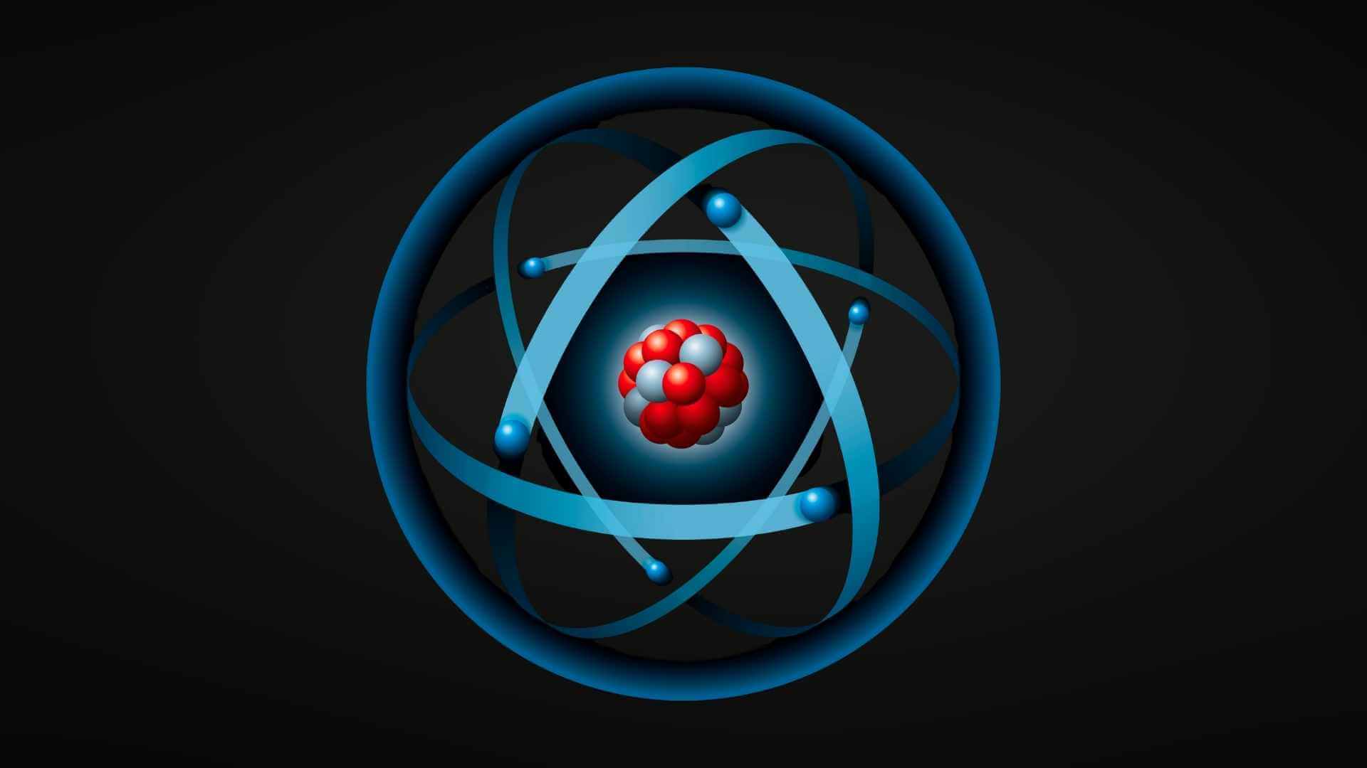 Representación del electrón y su órbita en un átomo, relacionada con su forma en materiales sólidos según estudio del MIT