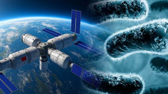 Descubren una nueva especie de bacteria en la estación espacial china