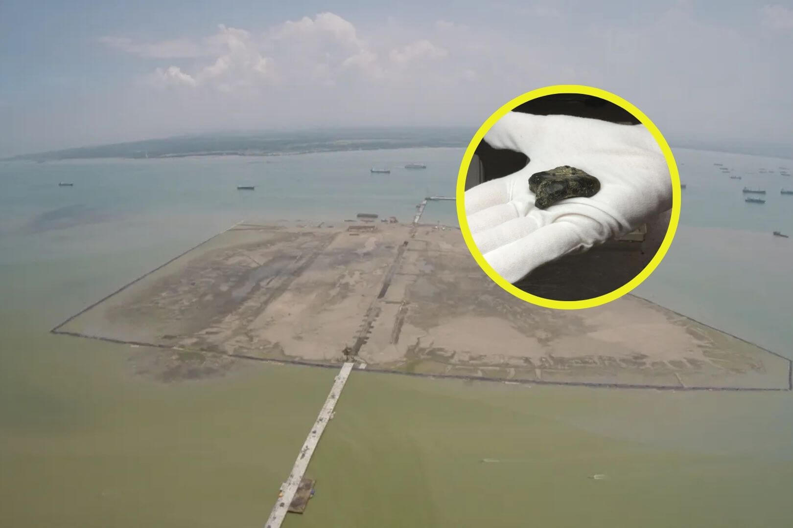 Un antiguo valle fluvial habitado por 'Homo erectus' hace 140.000 años, ahora sepultado por el mar y redescubierto por accidente