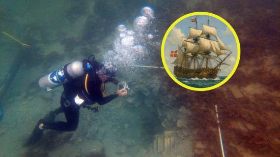 Durante años, los habitantes creyeron que los restos bajo el mar eran de barcos piratas. Pero en realidad, se trataba de navíos daneses esclavistas hundidos hace 300 años