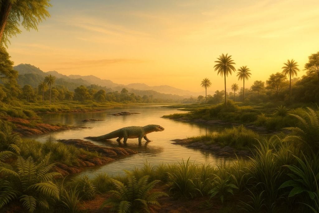 Según una nueva investigación encabezada por el Museo de Historia Natural de Florida, este superdepredador pertenecía a un grupo extinto de cocodrilos terrestres conocidos como sebecidos