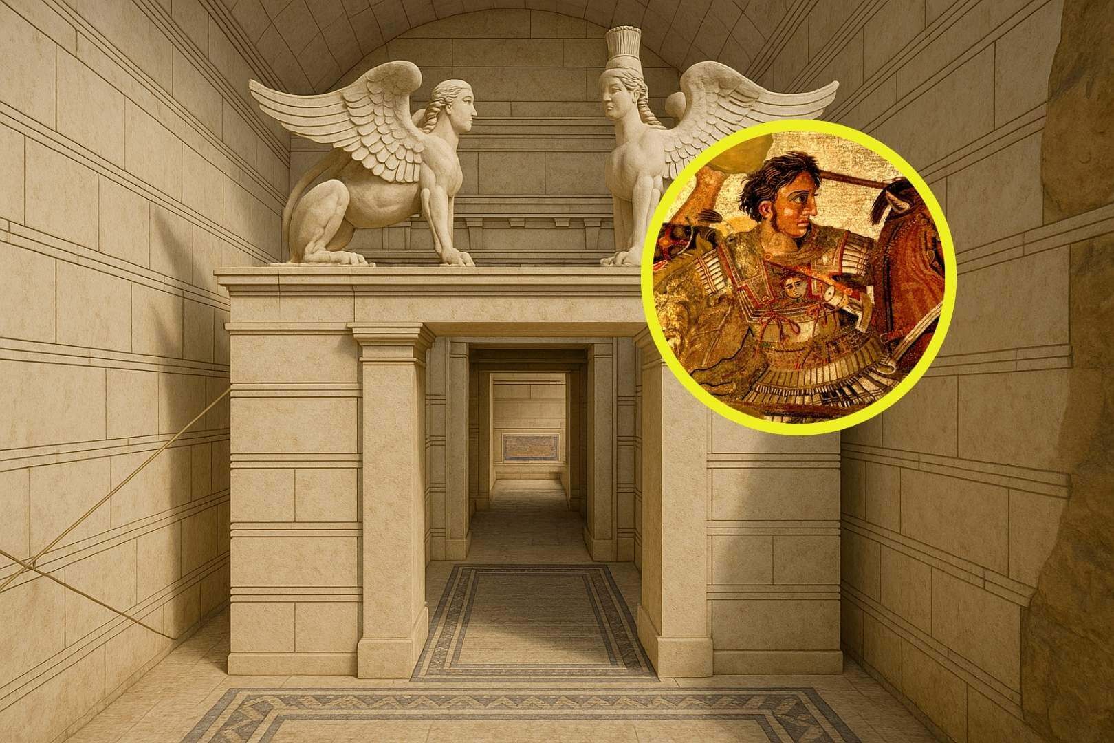 Un nuevo estudio sugiere que la tumba dedicada al gran amigo de Alejandro Magno fue diseñada para alinearse con el solsticio de invierno