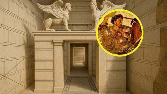 Un nuevo estudio sugiere que la tumba dedicada al gran amigo de Alejandro Magno fue diseñada para alinearse con el solsticio de invierno