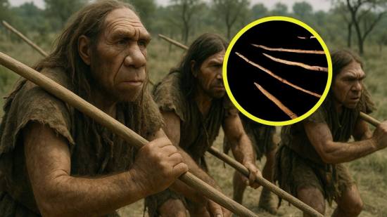 Los neandertales usaban las lanzas de madera más antiguas del mundo para cazar caballos
