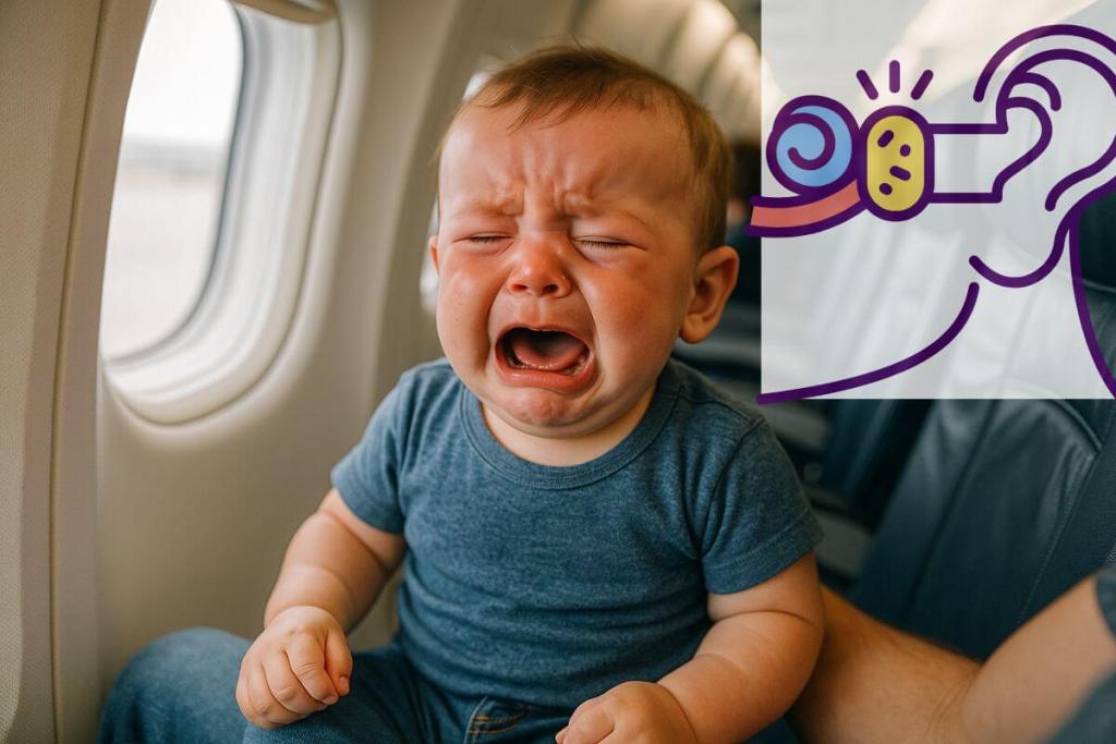 ¿Por qué lloran los bebés en los aviones y cómo puedes ayudarlos? 2