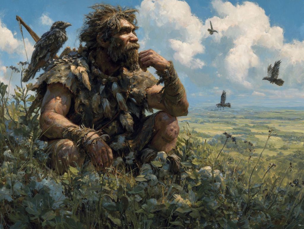 Neandertal y pájaros