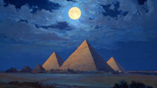 Luna en Egipto