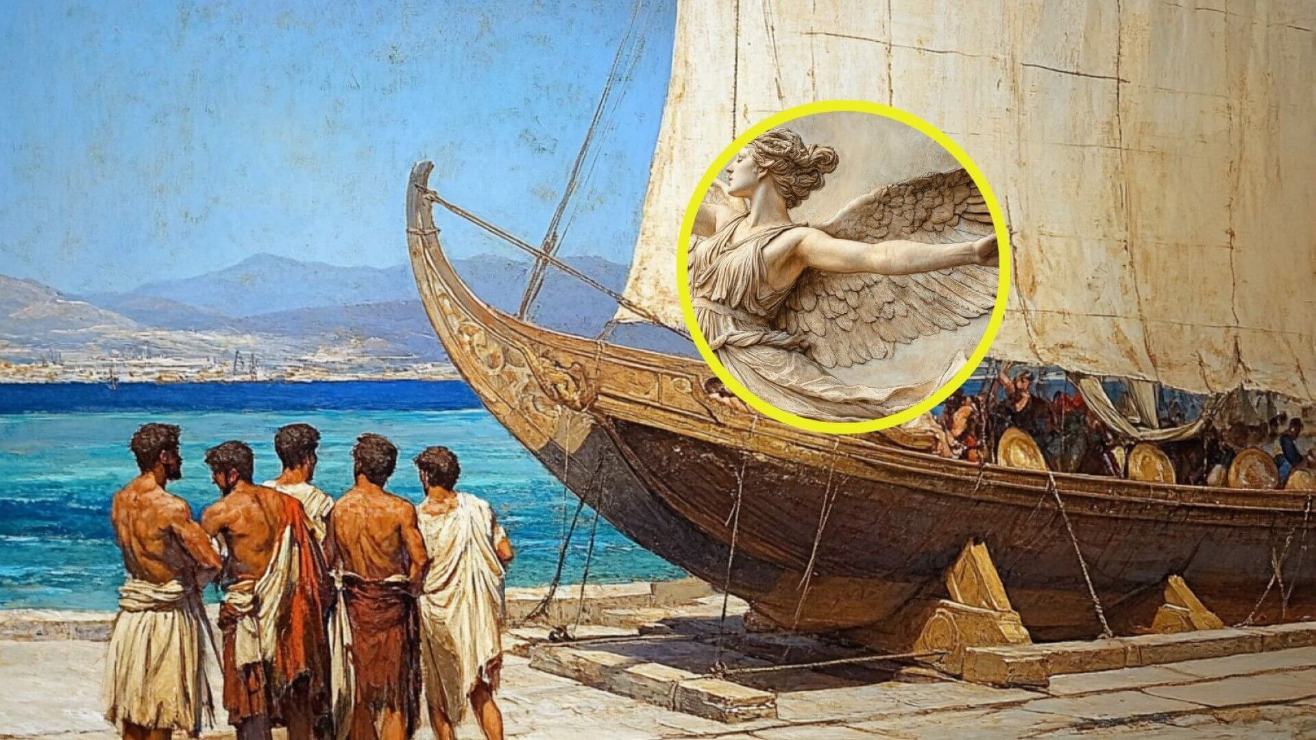 Los nombres de los trirremes atenienses