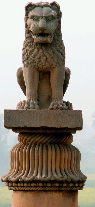 Capitel de las columnas de Ashoka