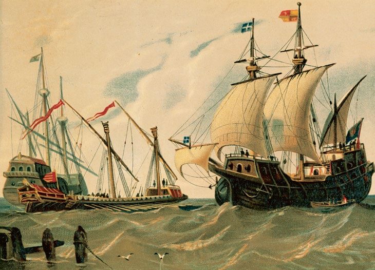 Embarcaciones del siglo XIV