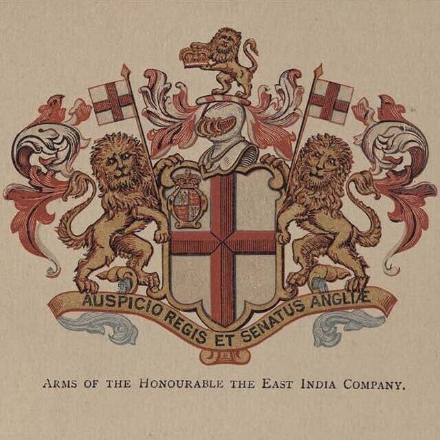 Escudo de armas de la East India Company