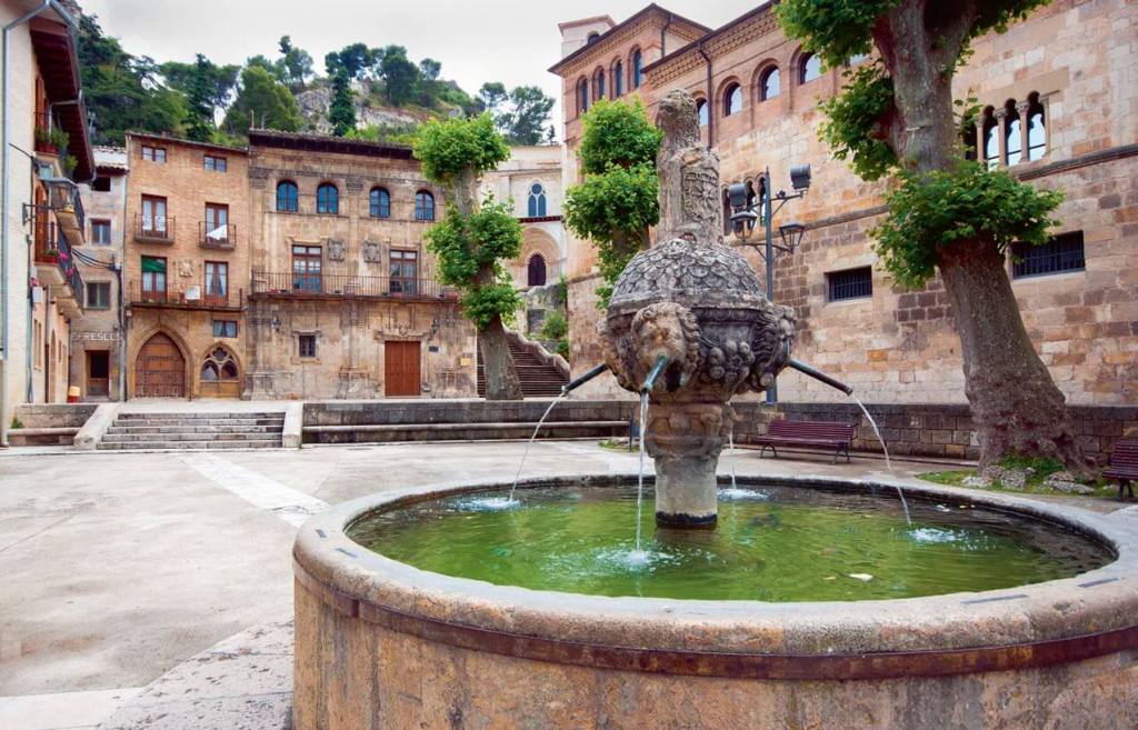 Fuente de la Mona en Estella