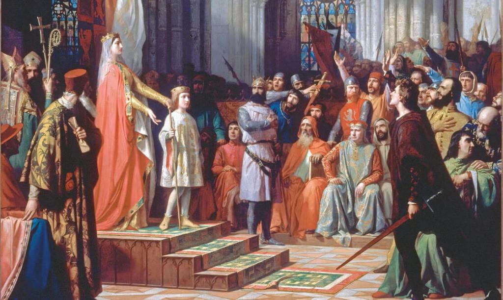 La Jura de Fernando IV