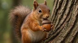 La memoria prodigiosa de las ardillas y su sorprendente método para almacenar comida