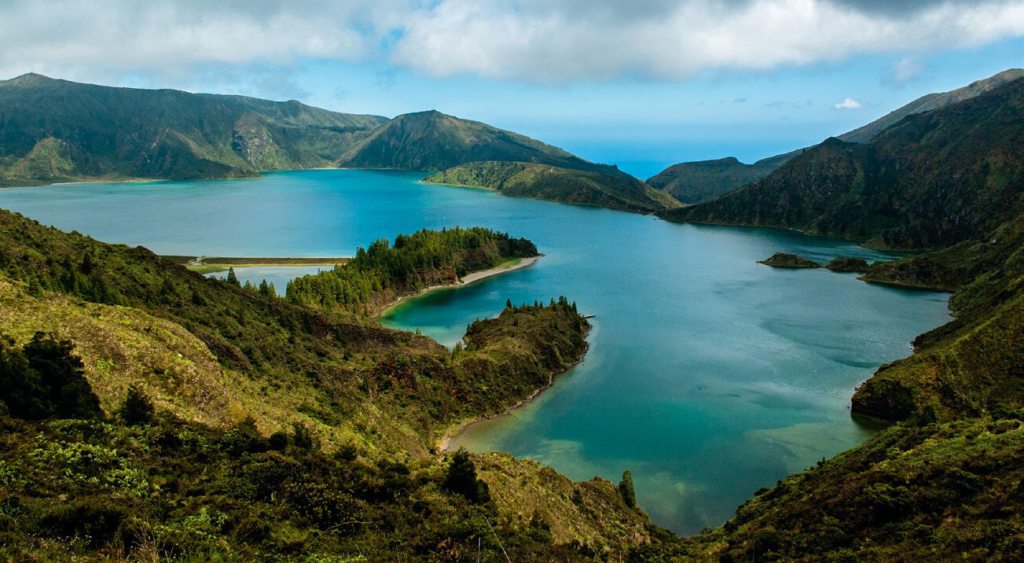 Laguna del Fuego de la Isla de San Miguel