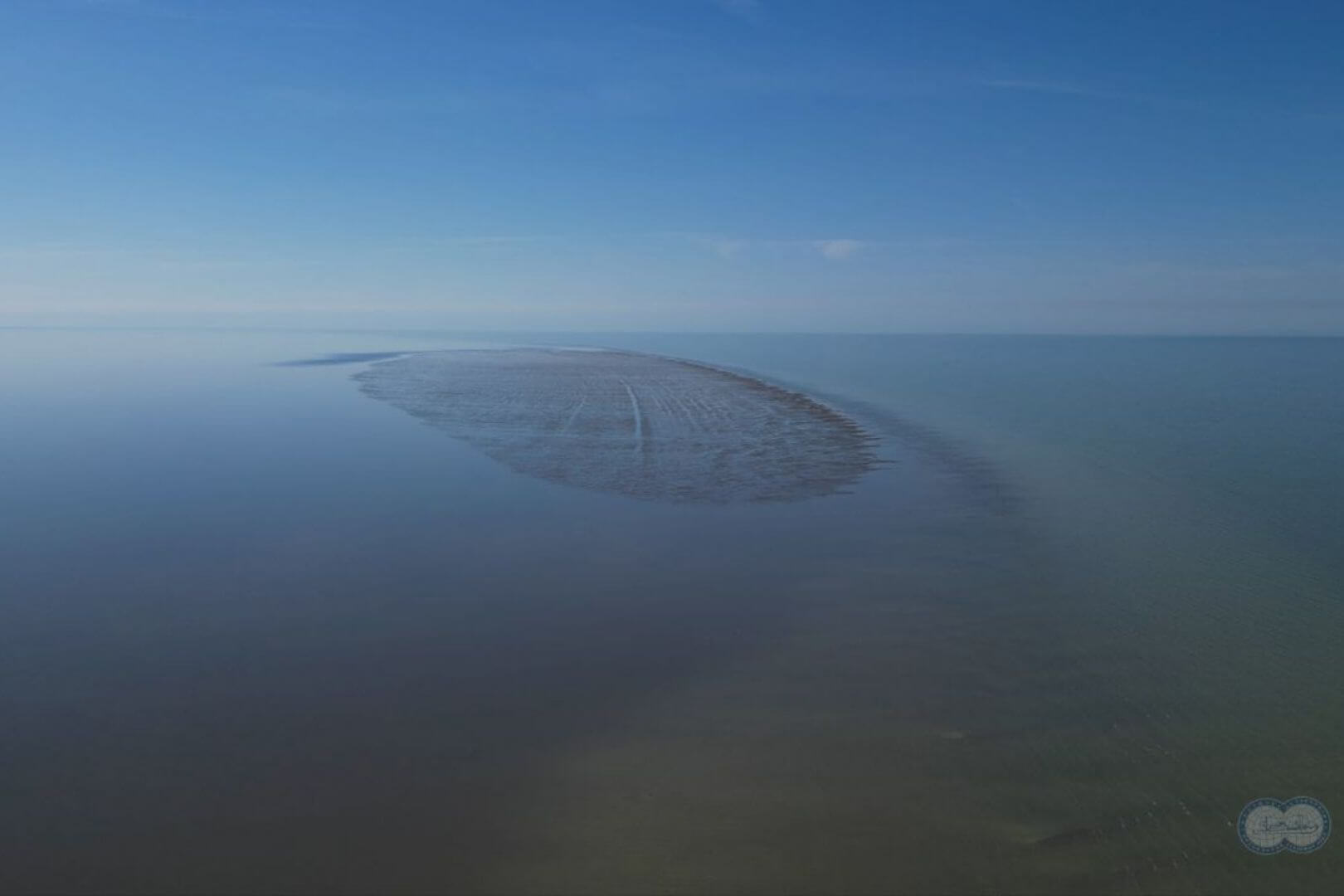 Recientemente ha surgido una isla en el Mar Caspio, aunque por ahora permanece sin nombre oficial