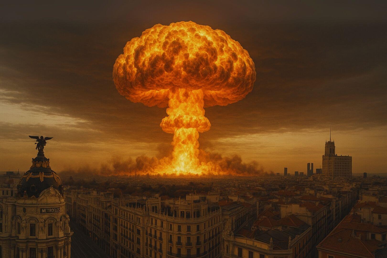 En una ciudad moderna, la mayoría de los edificios no ofrecen protección suficiente frente a la onda expansiva de un artefacto nuclear