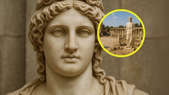 Representación fantasiosa de cómo podría haber sido el lugar hace 2.700 años