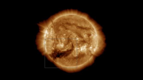 Se abre una grieta solar del tamaño de Júpiter y apunta directamente a la Tierra este fin de semana