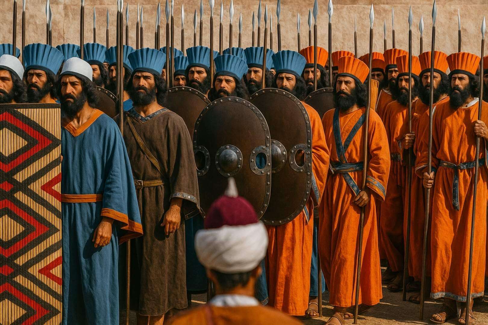 Los Inmortales personificaban la perfección militar de una civilización que dominó Asia