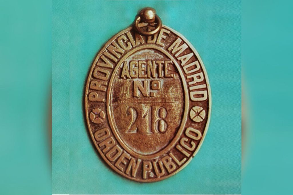 Medalla acreditativa de la condición de Agente de la Autoridad