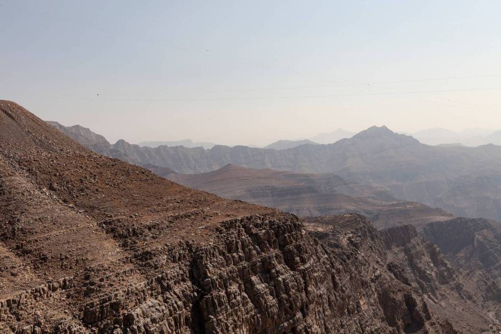 Montañas de Al Hajar, la imponente cadena rocosa que atraviesa el este de Omán