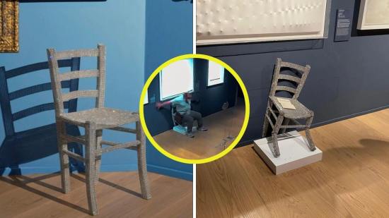 Rompen una silla de cristales Swarovski valorada en miles de euros por un selfie 'inocente' en un museo de Italia