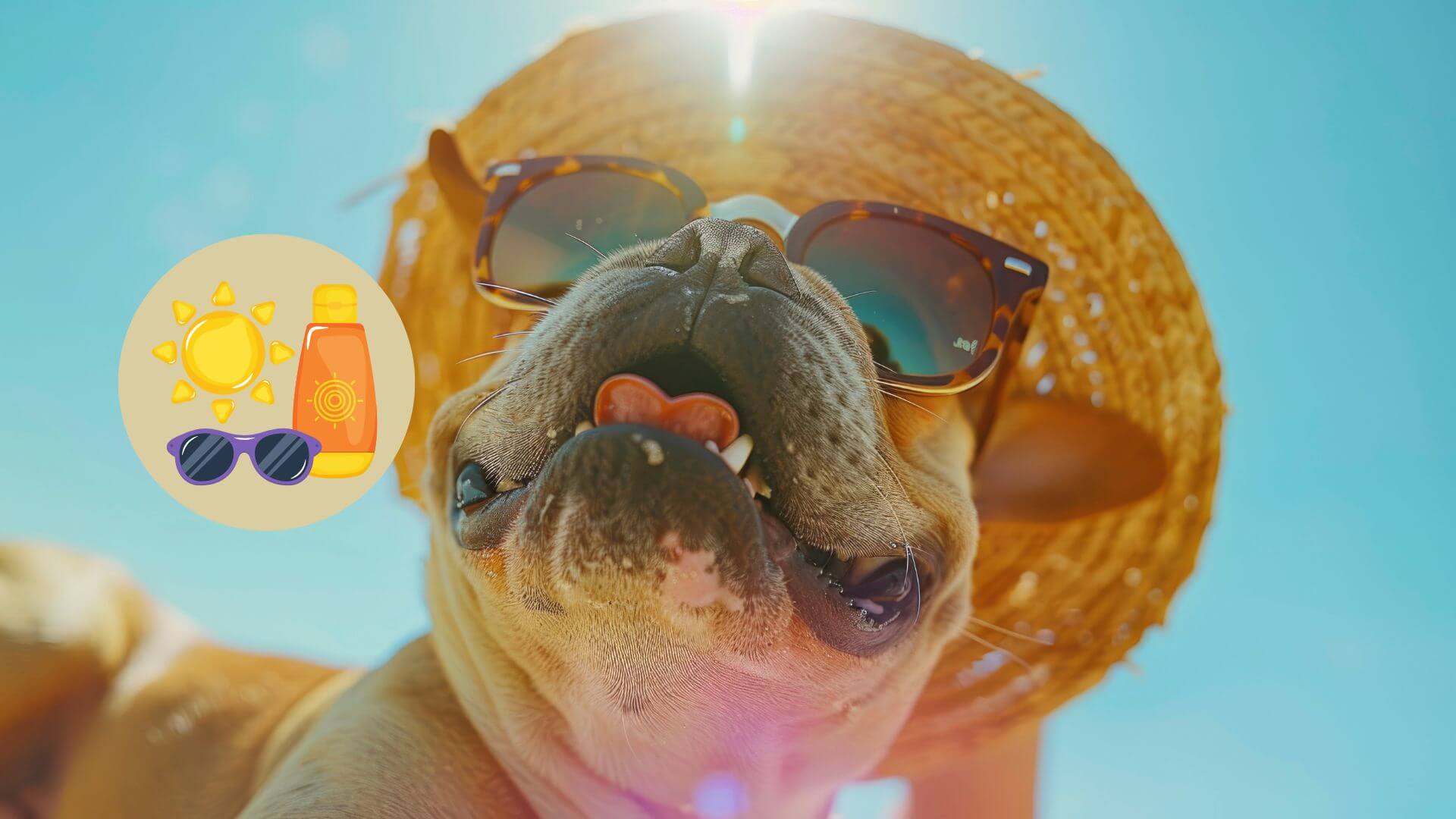 ¿Los animales se queman con el sol? Los filtros solares que usan los animales (y no son de farmacia)