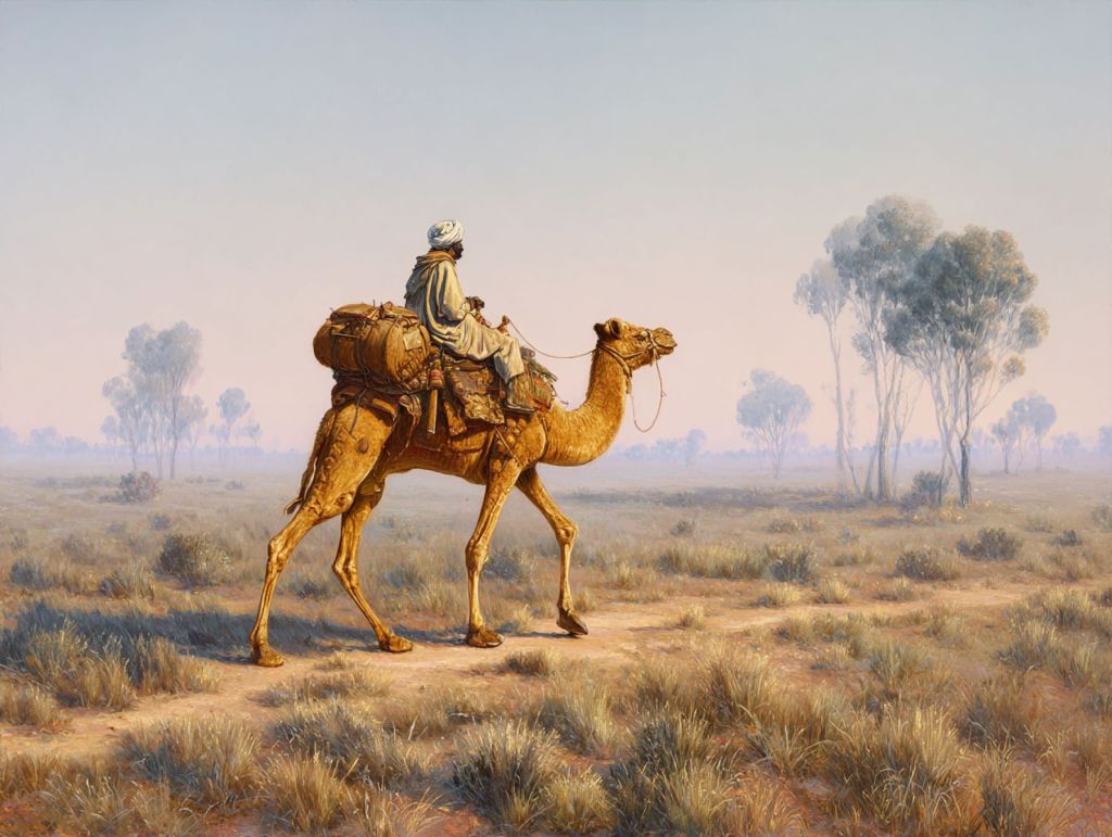 Camellero en Australia