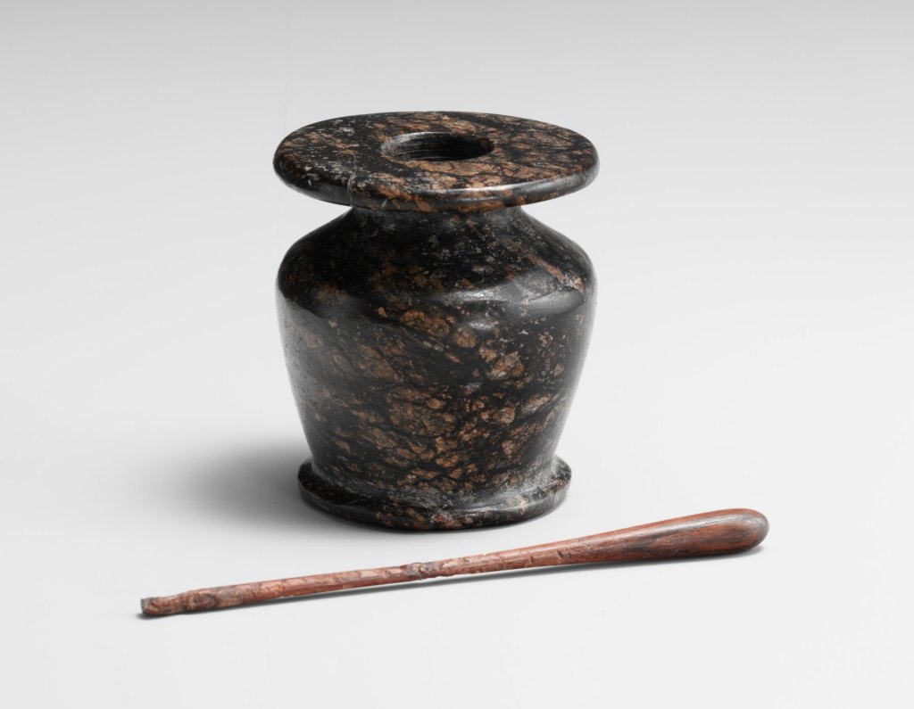 Recipiente para kohl egipcio