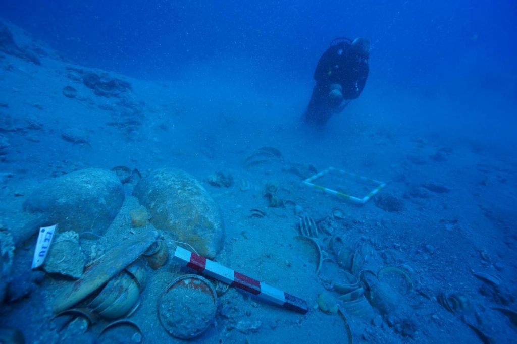 Cerámicas de un pecio