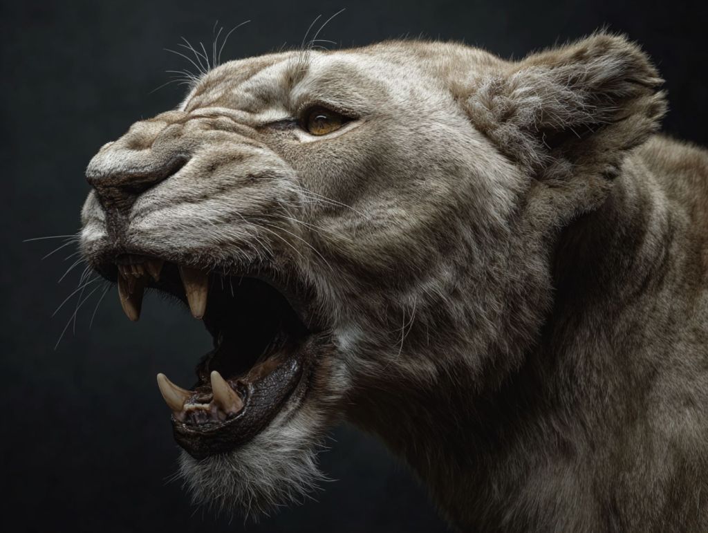 León de las cavernas