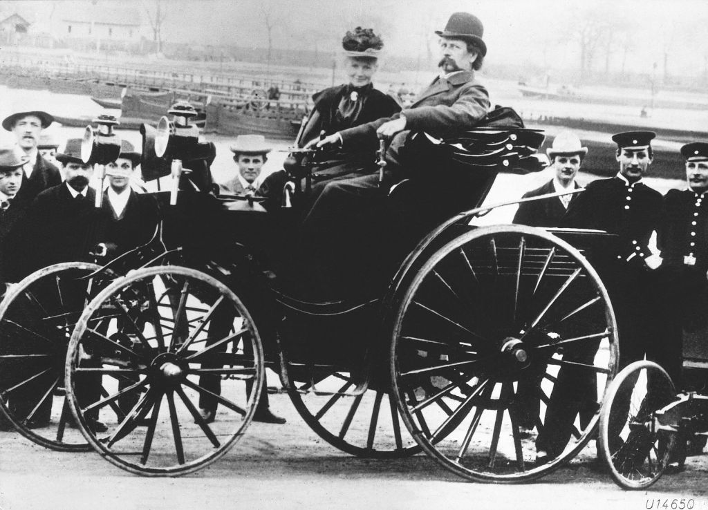Karl Benz y Bertha Benz