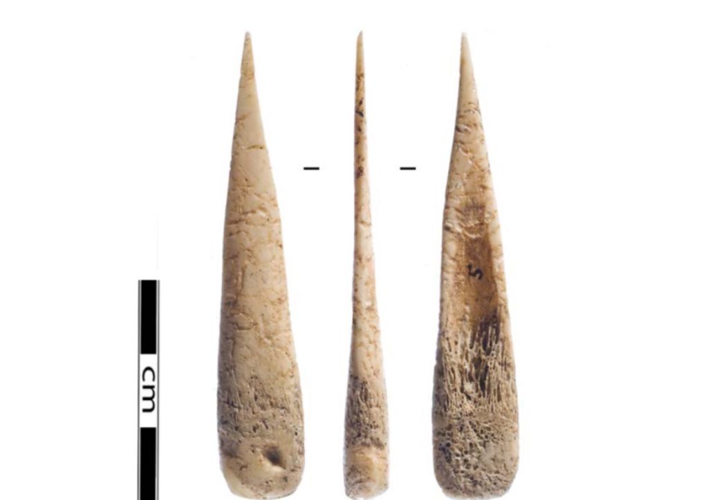 Herramientas de hueso prehistóricas