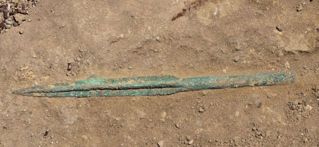 Punta de lanza antigua