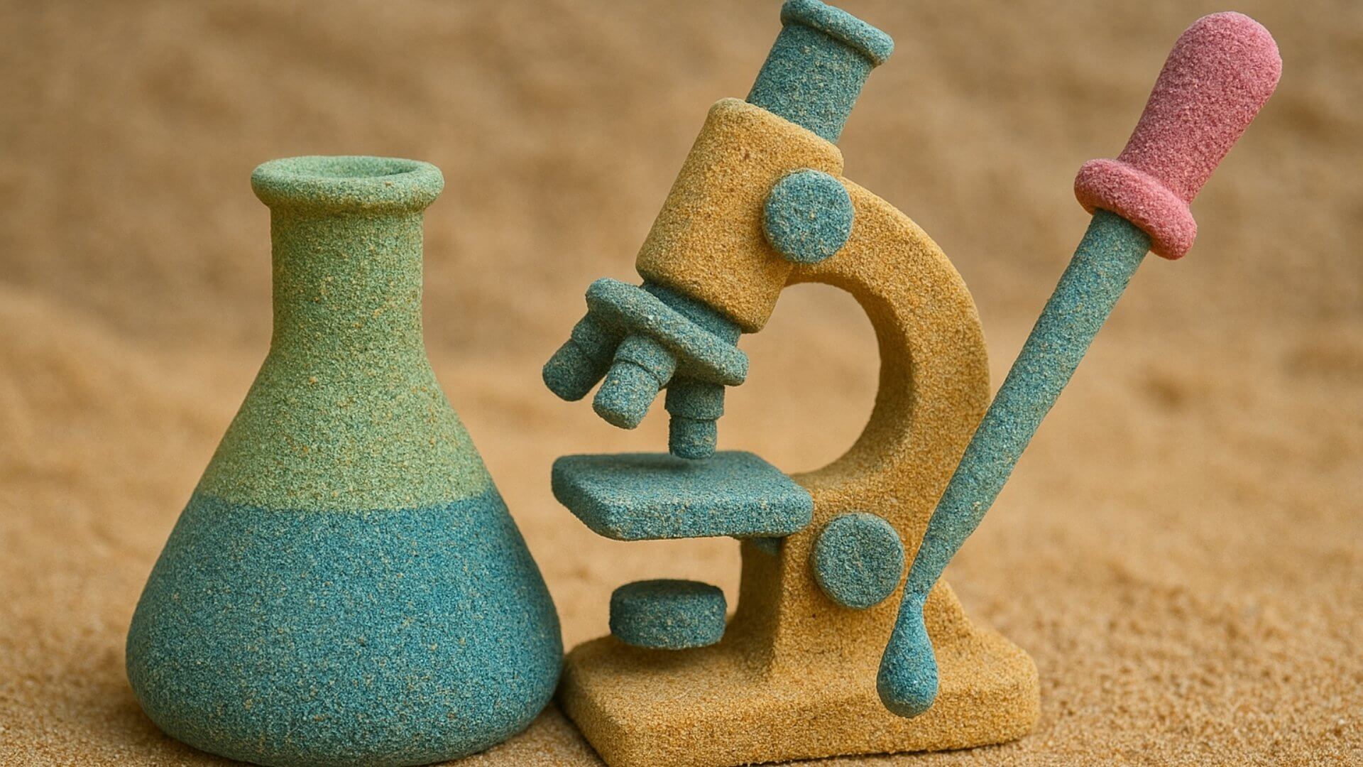 Arena cinética mágica al tacto