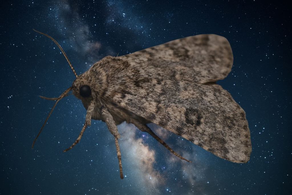 Este insecto usa la Vía Láctea para migrar, científicos revelan cómo una polilla australiana se orienta en el cielo nocturno 2