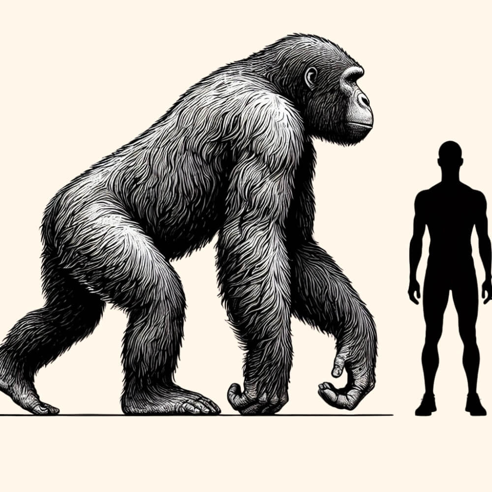 Gigantopithecuss--- mono gigante
