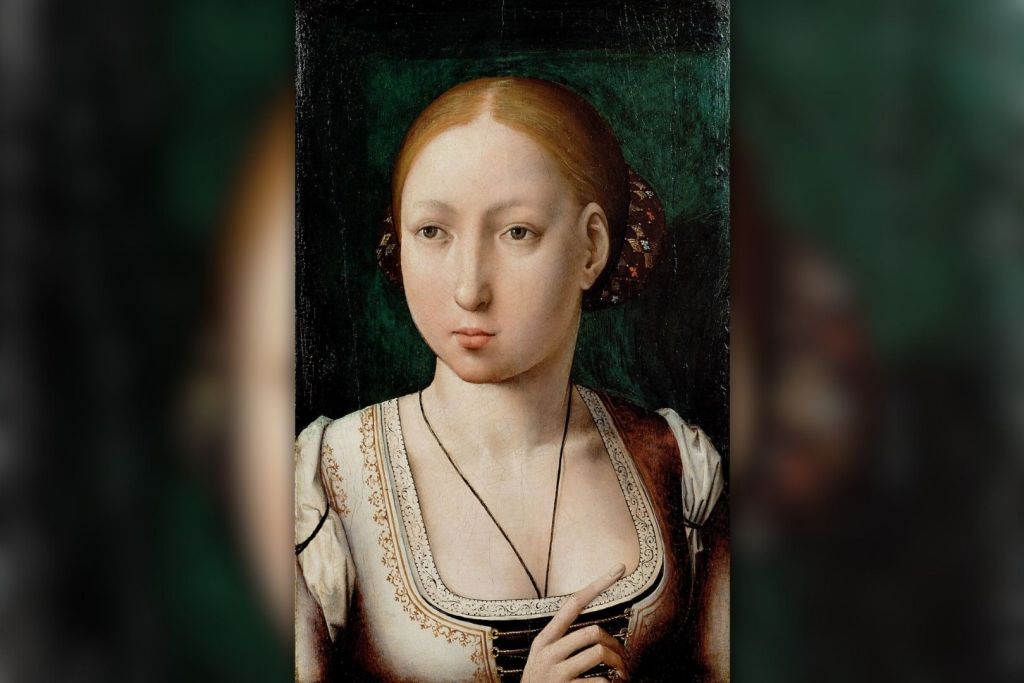 Juana I de Castilla por Juan de Flandes
