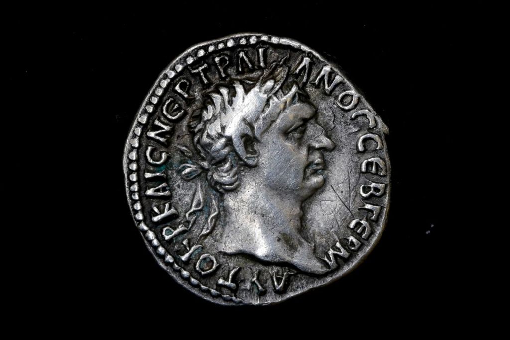 Moneda de plata romana