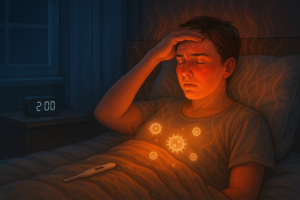 ¿Por qué nos sube la fiebre por la noche? La ciencia tiene la respuesta 3