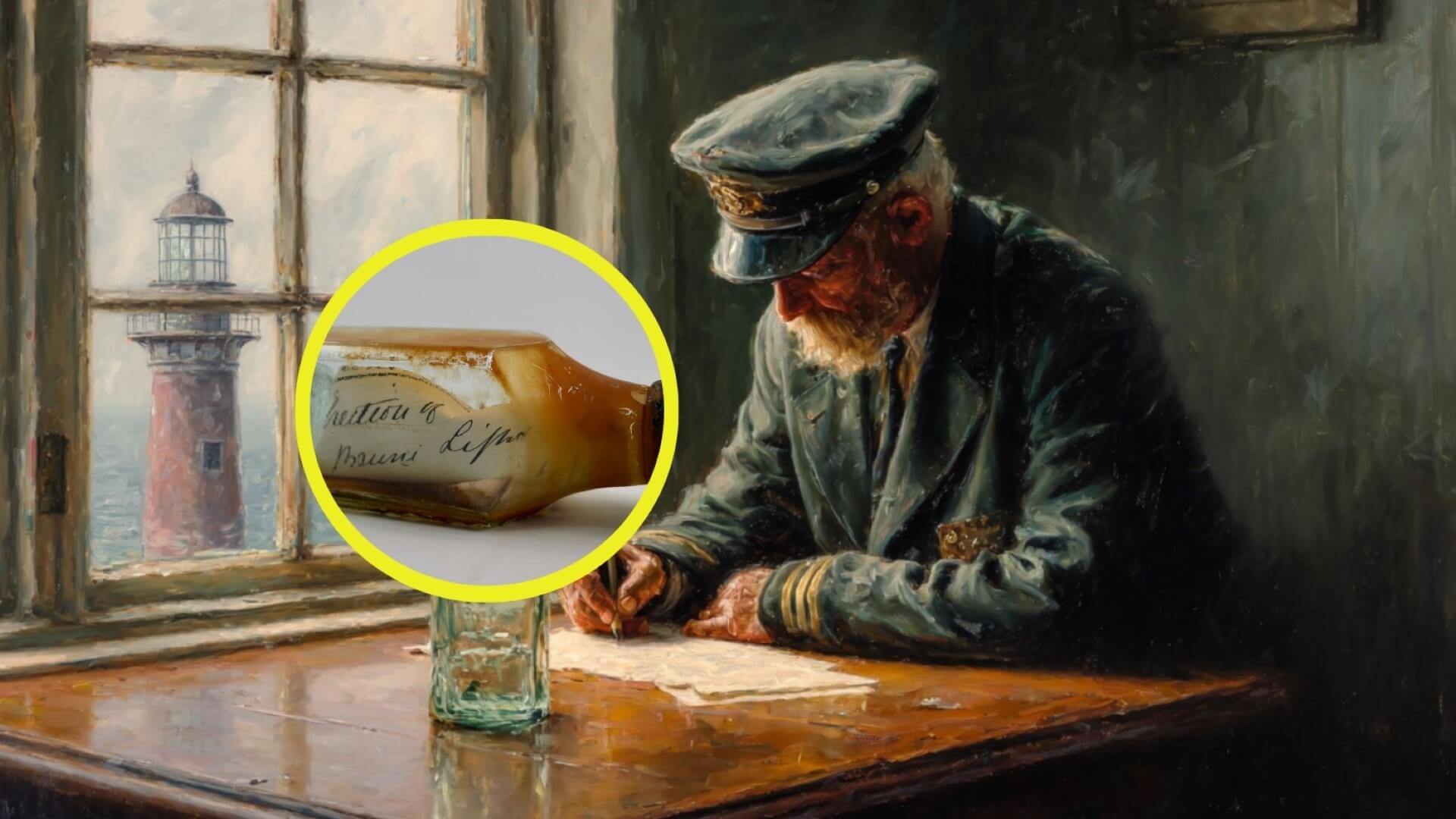 Marinero escribiendo