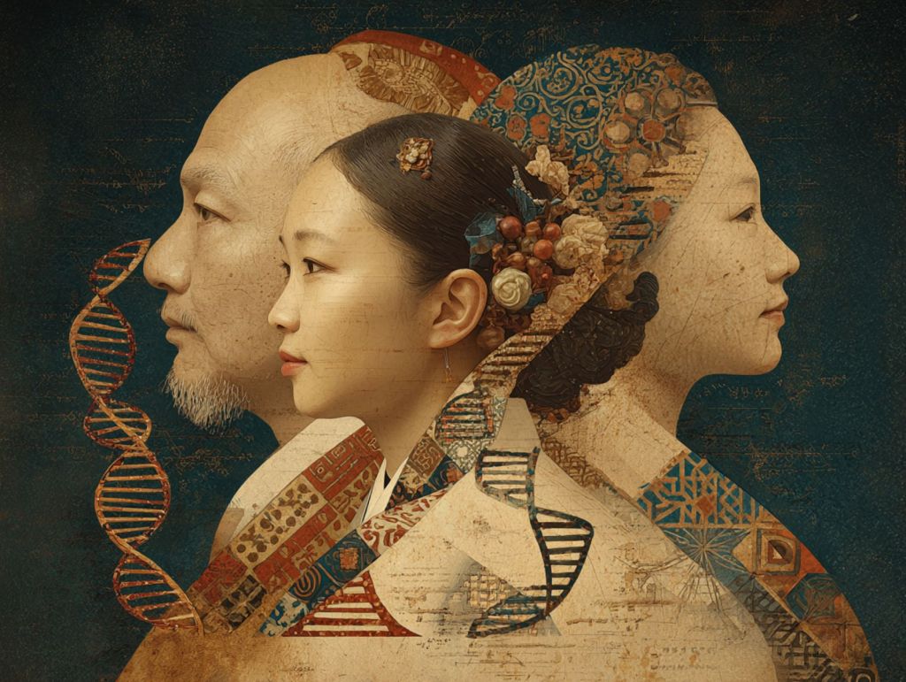 Individuos coreanos y ADN