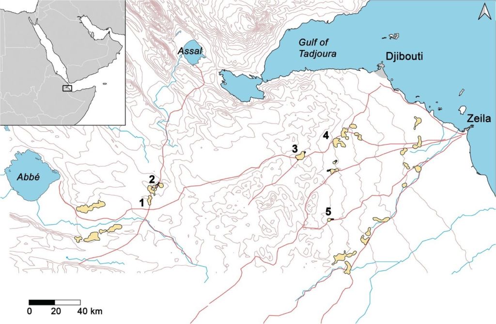 Frontera de Yibuti y Somalilandia